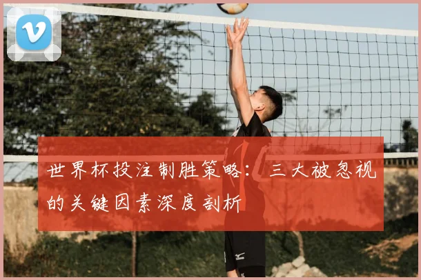 世界杯投注制胜策略：三大被忽视的关键因素深度剖析